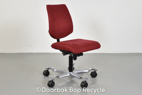 HÄG Credo 3300 kontorstol med rødt polster