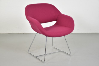 Kusch+Co Volpe loungestol i pink