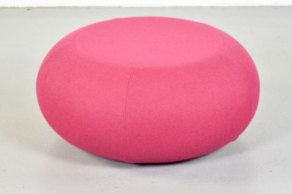 Allermuir Pebble loungestol/-puf i pink