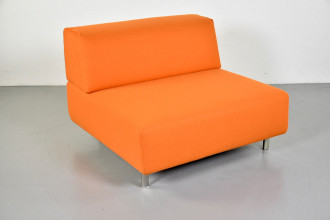 Metro2 loungestol i orange fra Living Divani